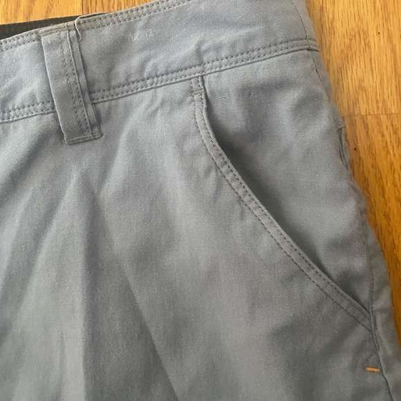 Icebreaker Destiny Wool Cotton Blend Gray Mini Skirt - Picture 4 of 9